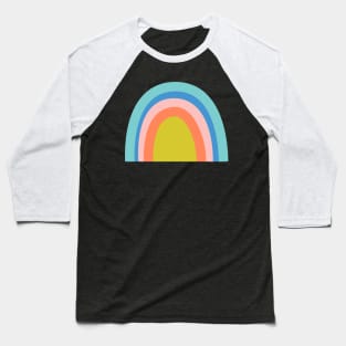 Whimsical Rainbow Art Baseball T-Shirt